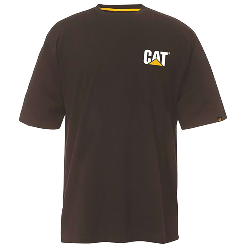 TEE-SHIRT TRADEMARK NOIR 100% COTON 200GR