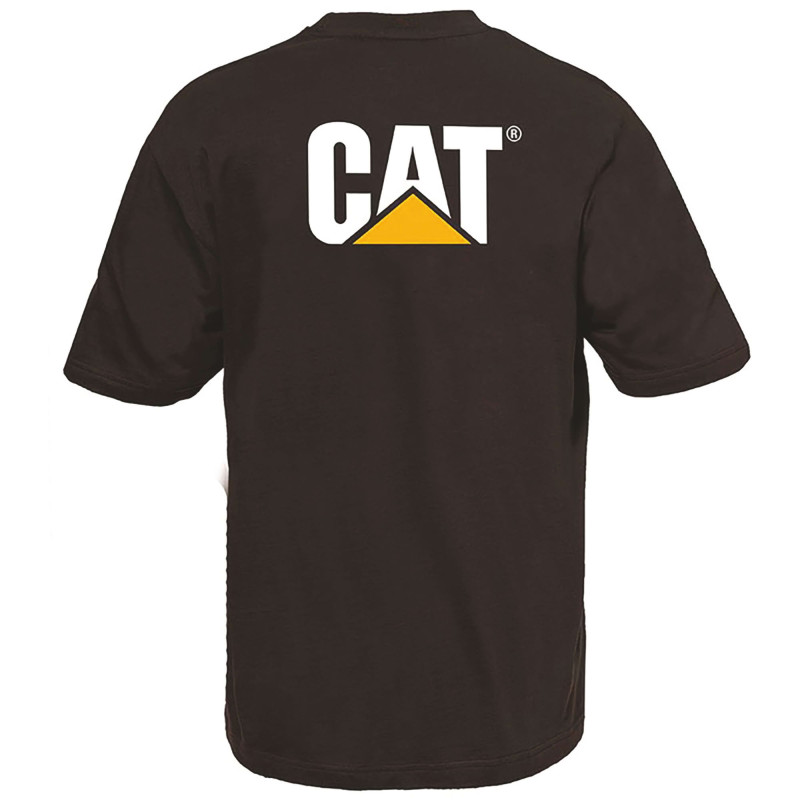 TEE-SHIRT TRADEMARK NOIR 100% COTON 200GR