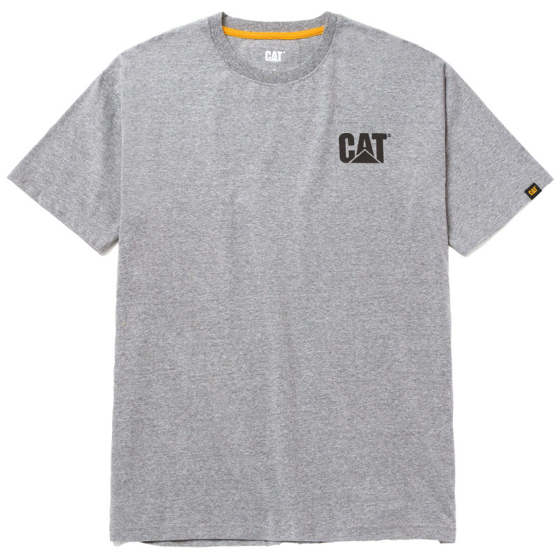 TEE-SHIRT TRADEMARK GRIS 88% COTON 12 % POLYESTER 200 GR