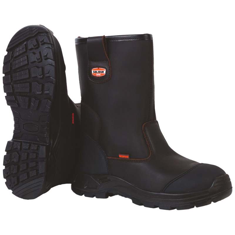 BOTTES SECURITE FOURREES SNOW S3 SRC
