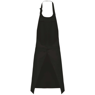 TABLIER COTON AVEC POCHE NOIR TU