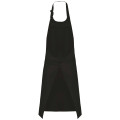 TABLIER COTON AVEC POCHE NOIR TU