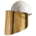 VISIERE POLYCARBONATE INCOLORE DOREE