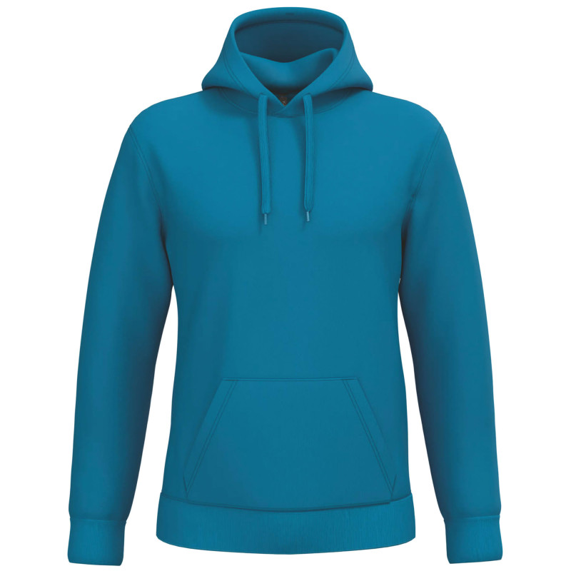 SWEAT-SHIRT CAPUCHE TROPICAL BLUE