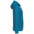 SWEAT-SHIRT CAPUCHE TROPICAL BLUE