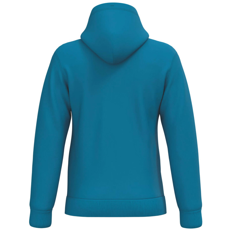 SWEAT-SHIRT CAPUCHE TROPICAL BLUE