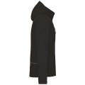 PARKA SOFTSHELL DOUBLEE CAPUCHE NOIR