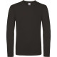 T-SHIRT MANCHES LONGUES 145GR NOIR COL ROND