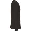 T-SHIRT MANCHES LONGUES 145GR NOIR COL ROND