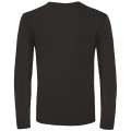 T-SHIRT MANCHES LONGUES 145GR NOIR COL ROND