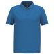 POLO MANCHES COURTES HOMME LIGHT ROYAL BLUE 180GR