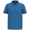 POLO MANCHES COURTES HOMME LIGHT ROYAL BLUE 180GR