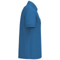 POLO MANCHES COURTES HOMME LIGHT ROYAL BLUE 180GR