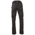 PANTALON STRETCH BASALTE LMA NOIR 
