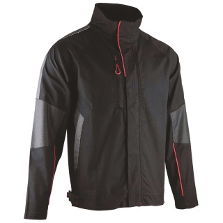 VESTE ZIPPE STRETCH EPOXY LMA NOIR
