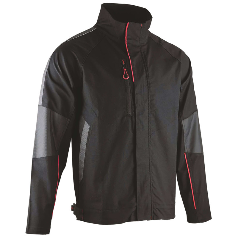 VESTE ZIPPE STRETCH EPOXY LMA NOIR

