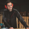 VESTE ZIPPE STRETCH EPOXY LMA NOIR
