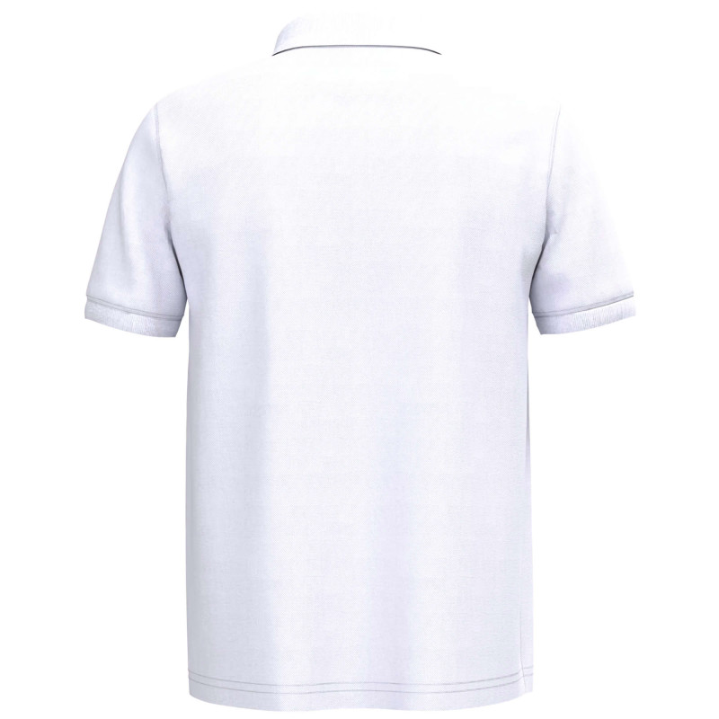 POLO PIQUE MANCHES COURTES HOMME 180GR BLANC