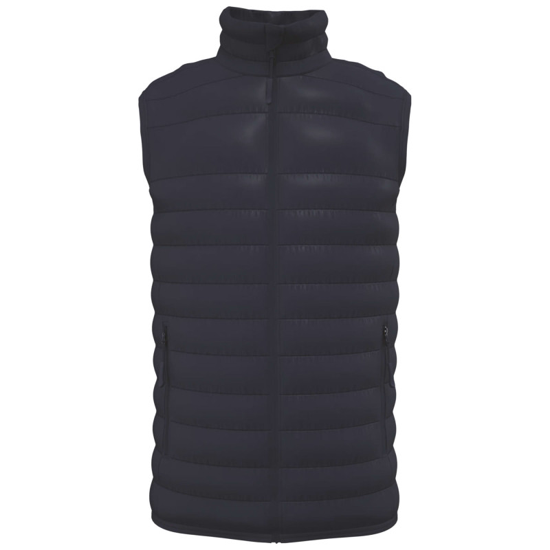 BODYWARMER MATELASSE HOMME NAVY