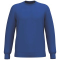 SWEATSHIRT RECYCLE COL ROND ROYAL BLUE