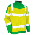 BLOUSON BICOLORE HV JAUNE/VERT URGENCE
