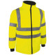 BLOUSON INTEMPERIES 2 EN 1 HV JAUNE 
