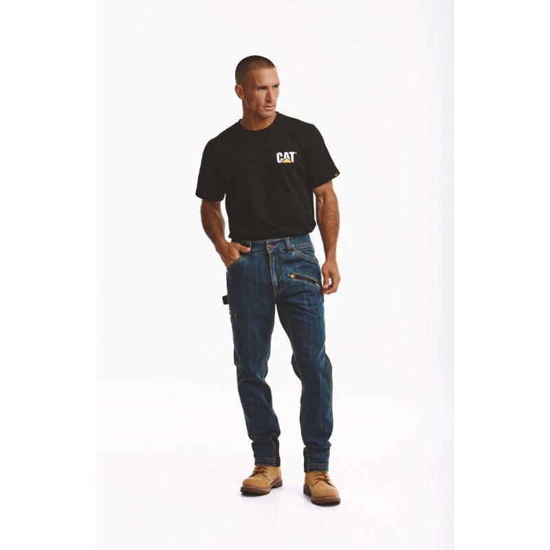JEAN DE TRAVAIL TRADE DENM WORK BLEU