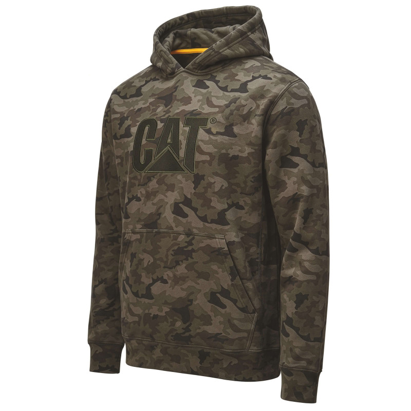SWEAT SHIRT TRADEMARK CAMOUFLAGE  CATERPILLAR
