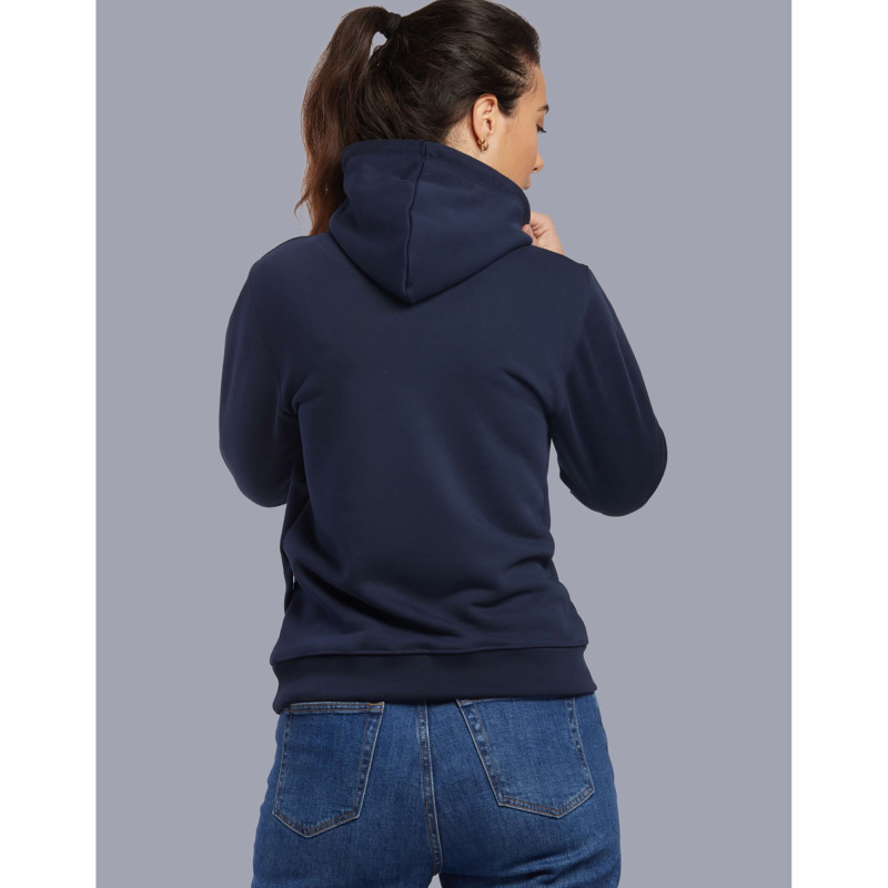 SWEAT CAPUCHE UNISEXE ROUSSEAU C/P MARINE