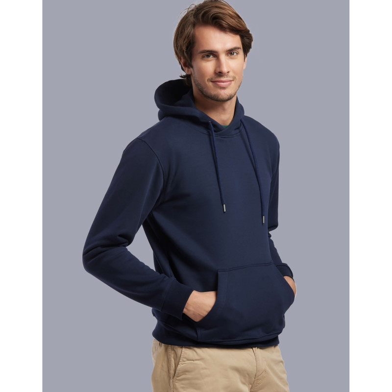 SWEAT CAPUCHE UNISEXE ROUSSEAU C/P MARINE
