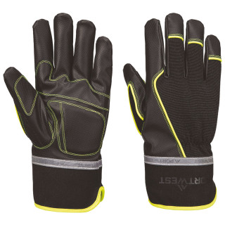 GANT MECANIQUE ANTIFROID IMPERMEABLE NOIR